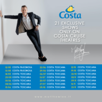 Matthew Lee Live on cruise con Costa Crociere sull’ammiraglia Costa Toscana